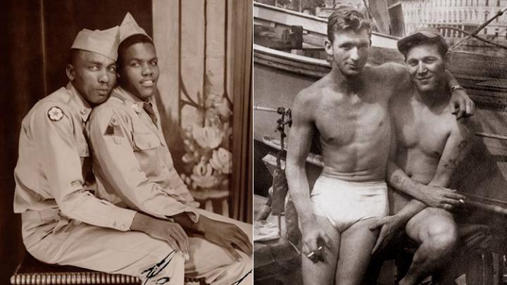 Photos of Men in Love, 1850s-1950s